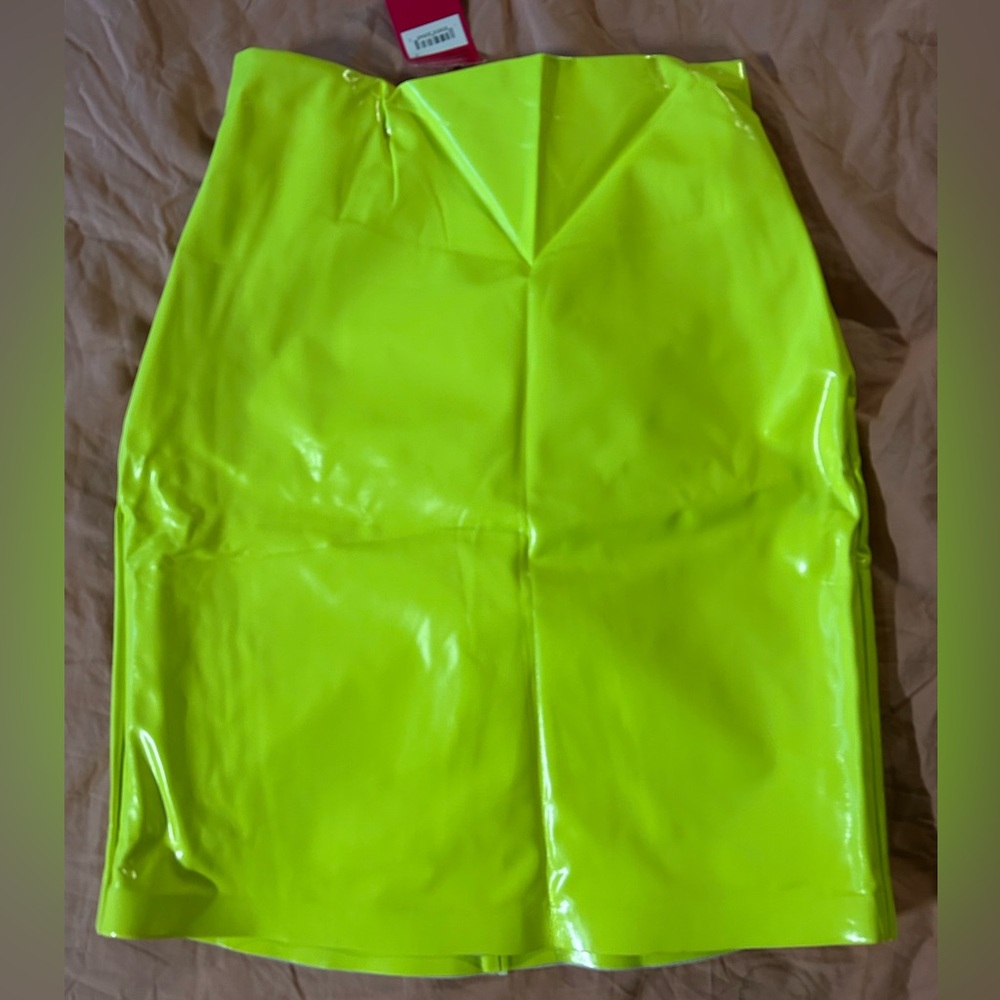 Commando “latex” inspired skirt
